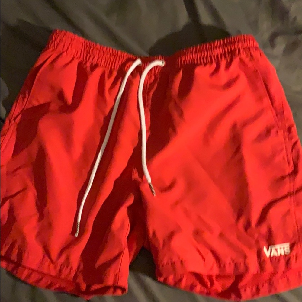 Vans Red Shorts